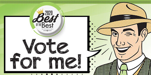 BOB 2020 "Vote for Me" Twitter asset
